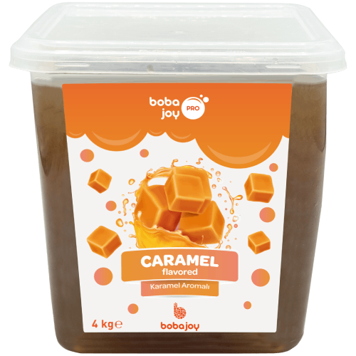 Bobajoy PRO Karamel Aromalı Popping Boba 4 kg