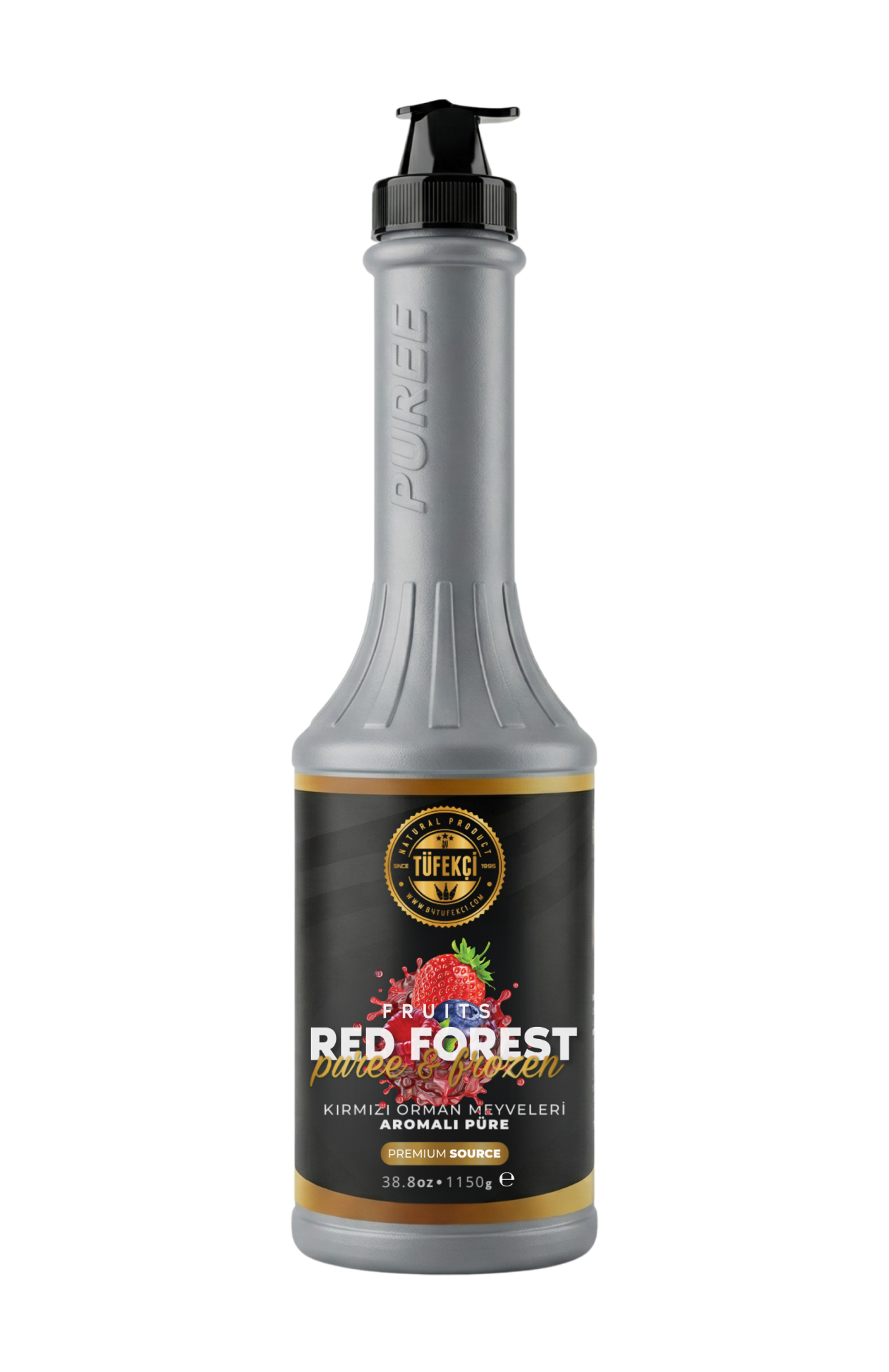 By Tüfekçi Premium Kırmızı Orman Meyve Püresi 1150 g