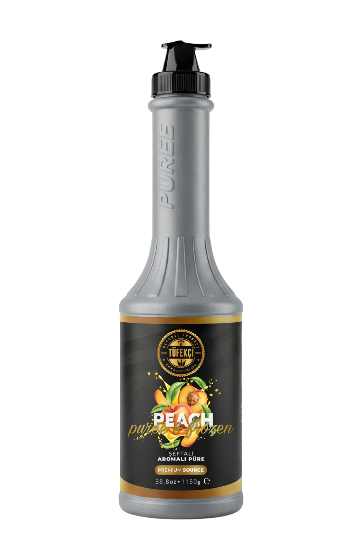 By Tüfekçi Premium Şeftali Meyve Püresi 1150 g