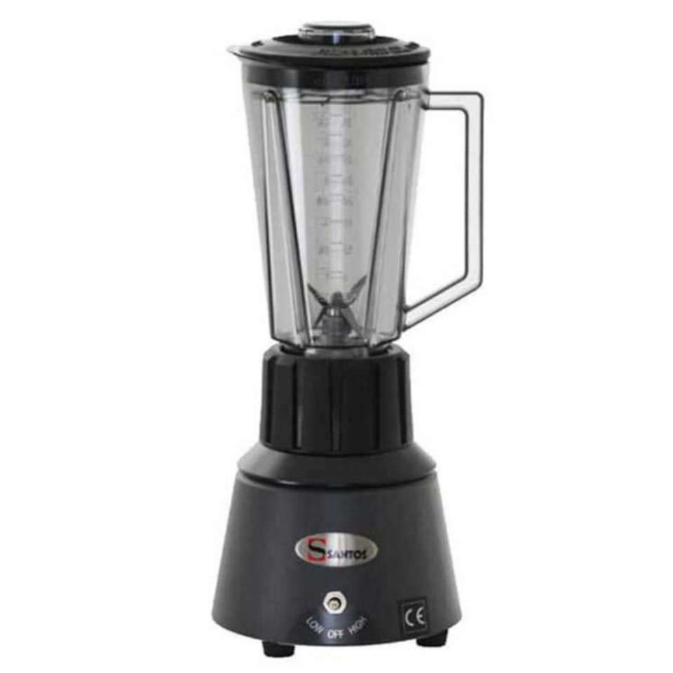 Santos No 33 GE Profesyonel Bar Blender, 1.25 L, 600 W, Siyah