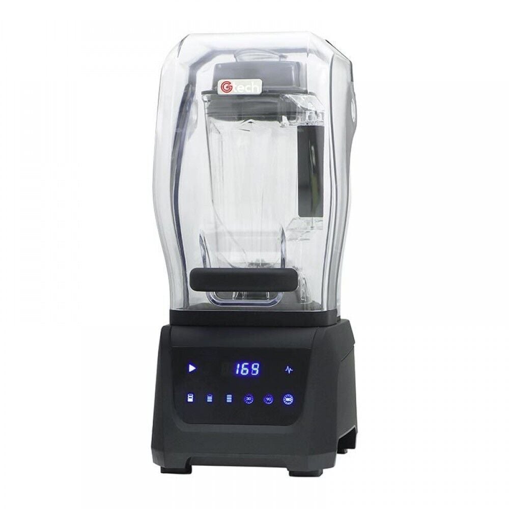 Gtech SP1180D Dijital Bar Blender, Gürültü Önleyici Kapaklı, 5 Programlı, 2.5 L, 1680 W, Siyah