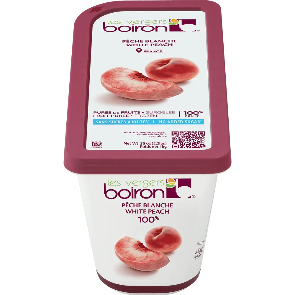 Boiron Donuk Beyaz Şeftali Püresi 1 kg