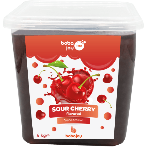 Bobajoy PRO Vişne Aromalı Popping Boba 4 kg