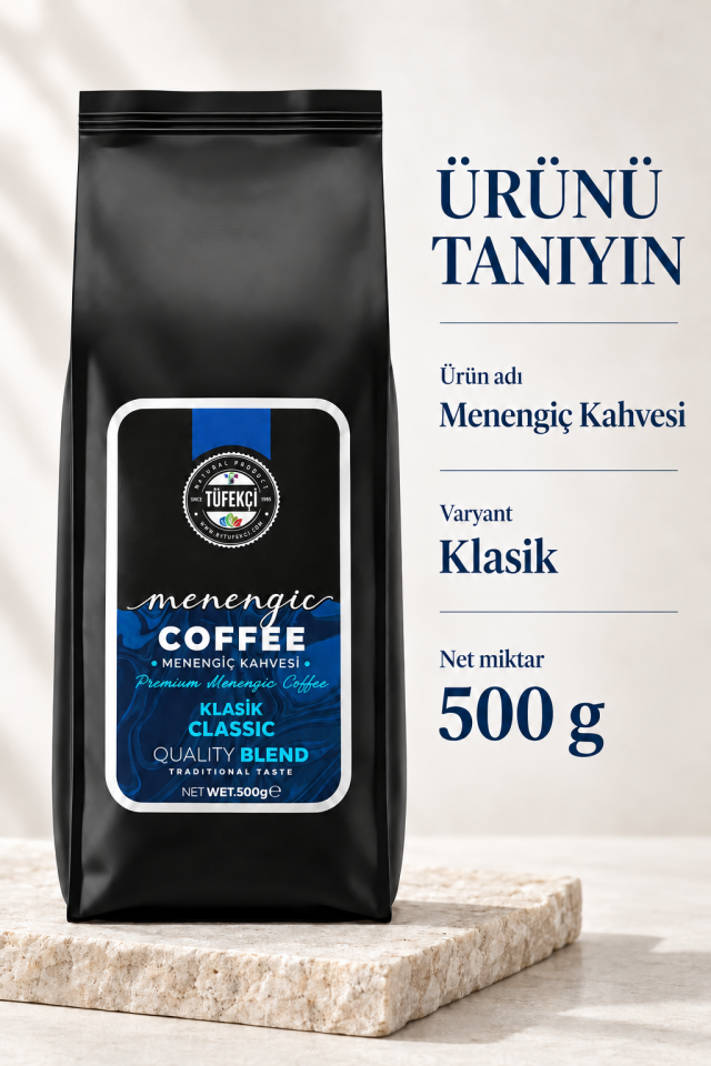 By Tüfekçi Menengiç Kahvesi 500 g Poşet