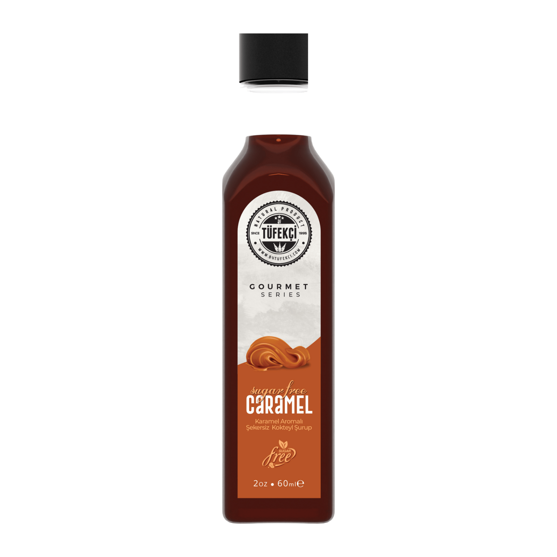 By Tüfekçi Şekersiz Karamel Şurubu 60 ml
