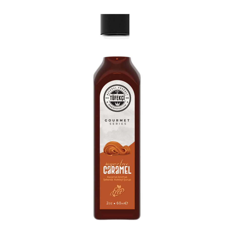 By Tüfekçi Şekersiz Karamel Şurubu 60 ml