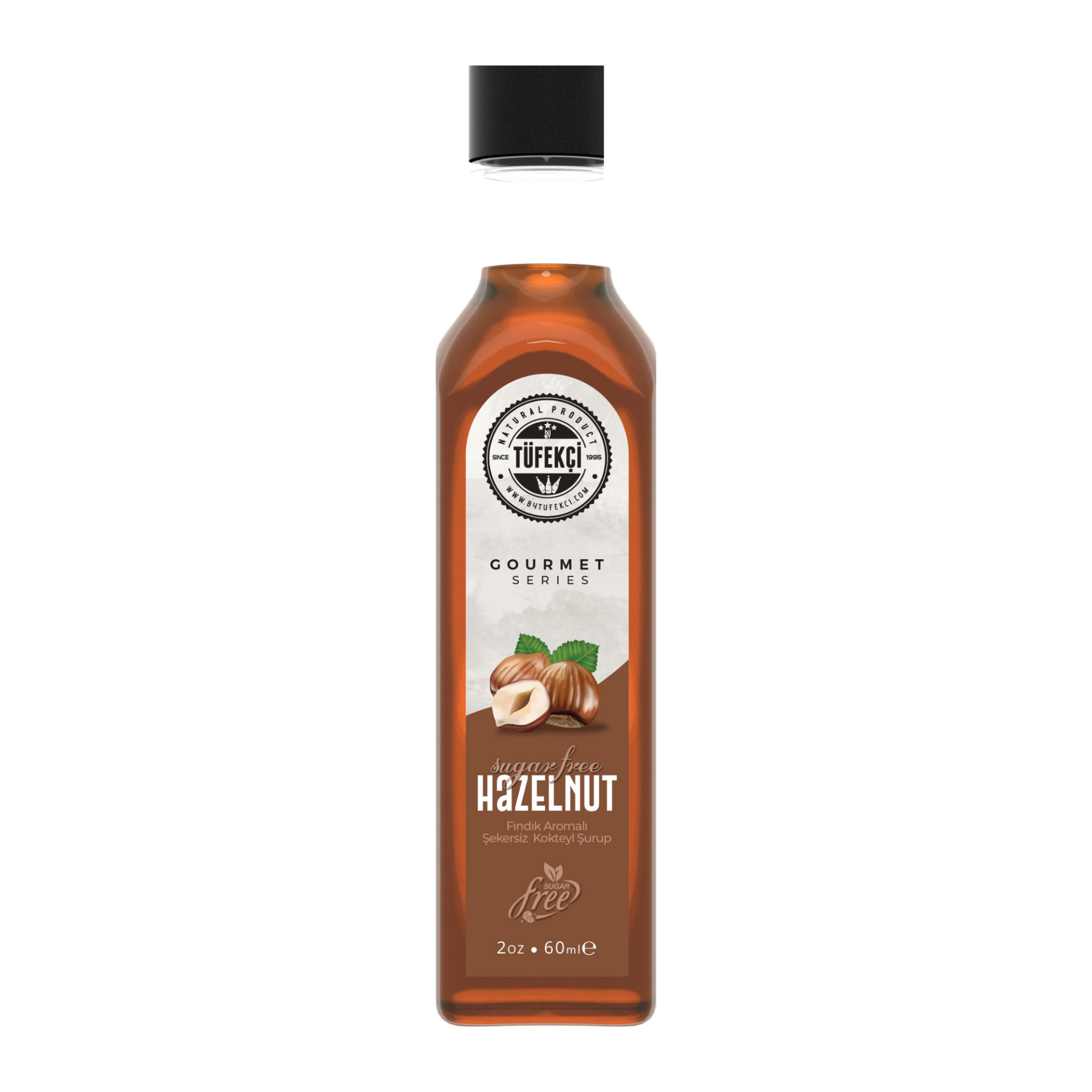 By Tüfekçi Şekersiz Fındık Şurubu 60 ml