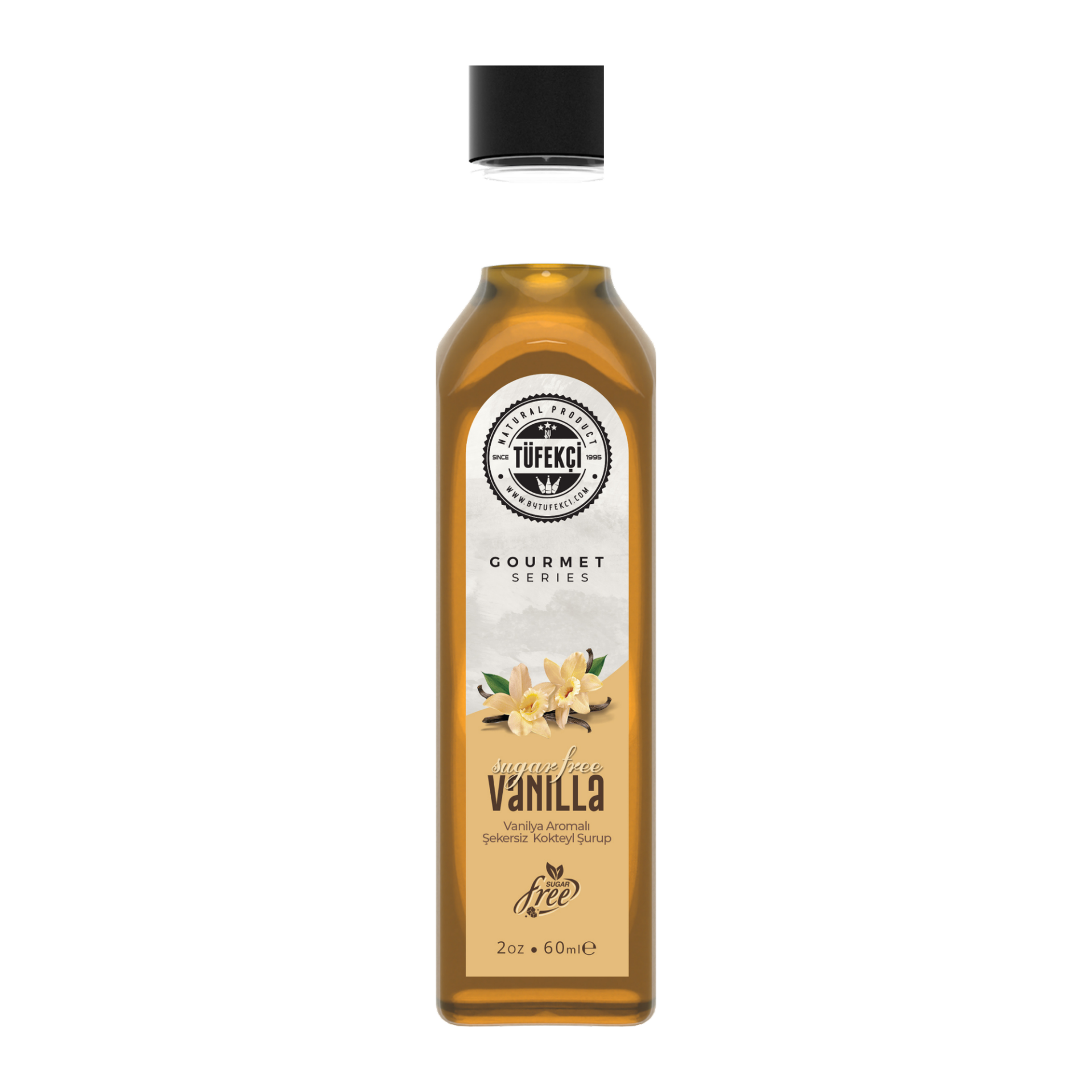 By Tüfekçi Şekersiz Vanilya Şurubu 60 ml