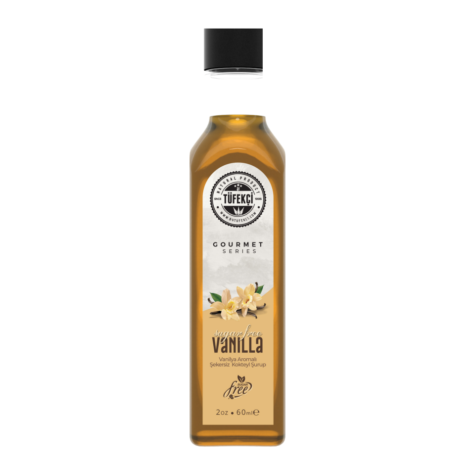 By Tüfekçi Şekersiz Vanilya Şurubu 60 ml