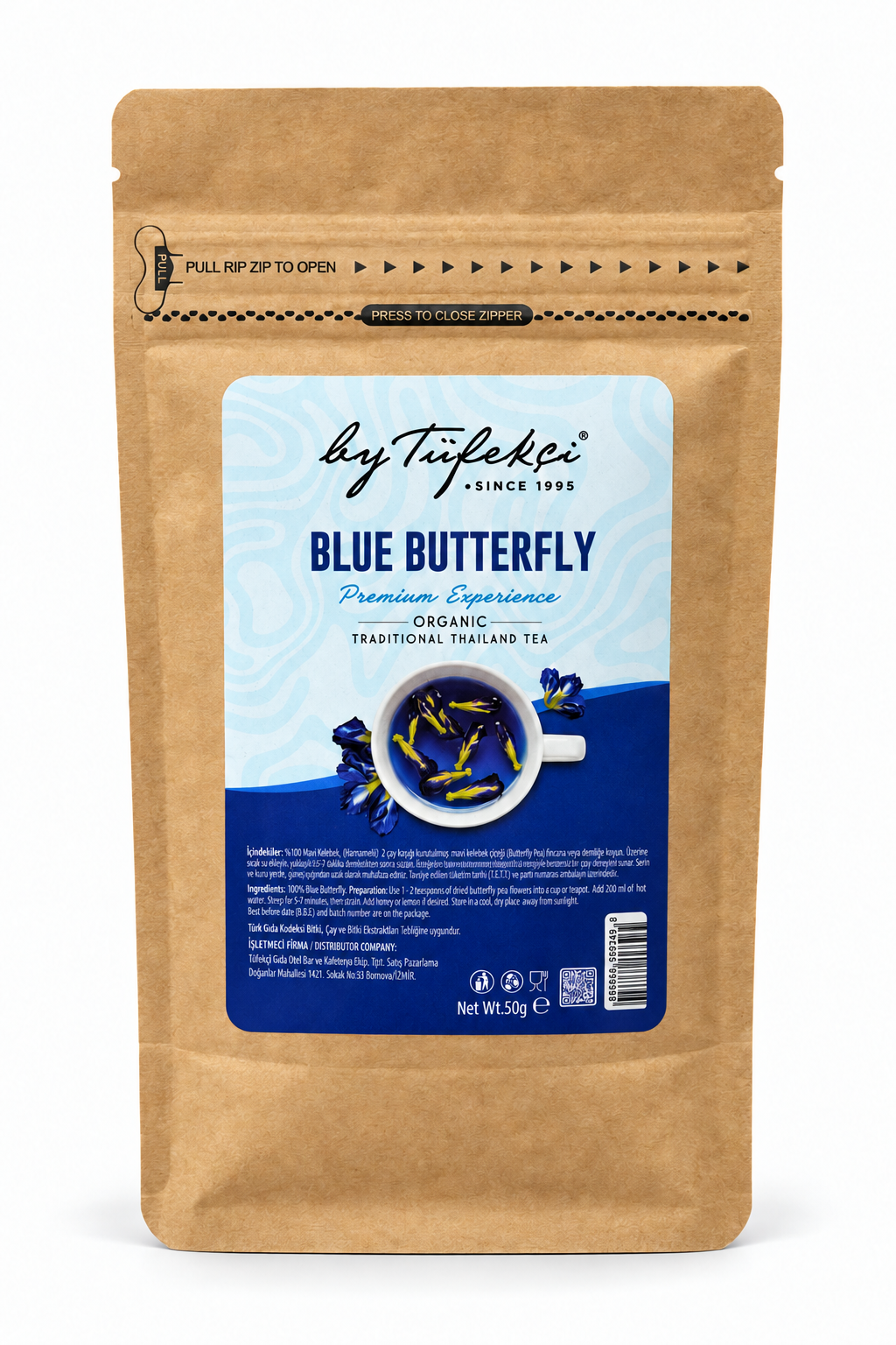 By Tüfekçi Mavi Kelebek Çayı 50 g
