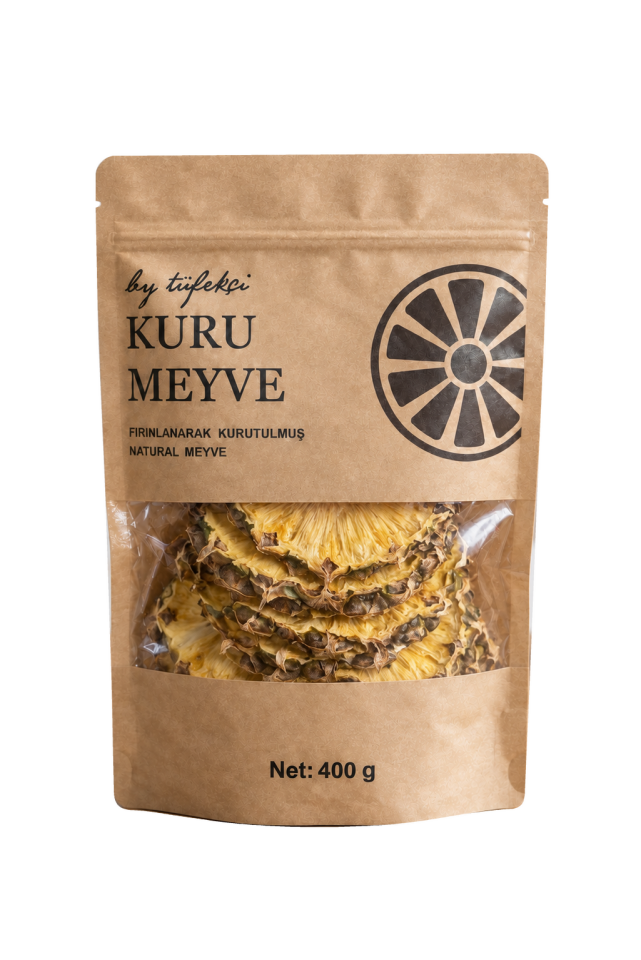 By Tüfekçi Kurutulmuş Ananas 400 g
