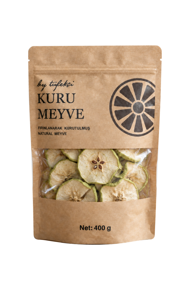 By Tüfekçi Kurutulmuş Yeşil Elma 400 g