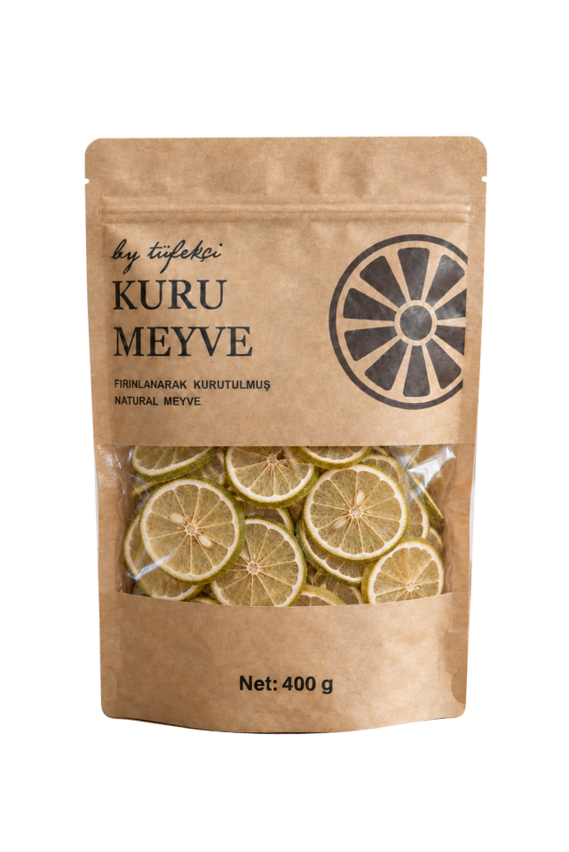 By Tüfekçi Kurutulmuş Yeşil Limon 400 g